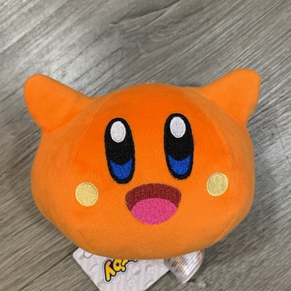 Nintendo KIRBY Orange #18 Scarfy Little Buddy 7+ All Star Collection 5”Plush NWT - Picture 11 of 11